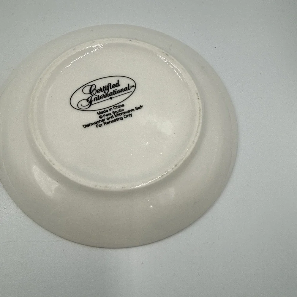 Romance for two Dessert Plates Pela Studio Bucket List/Ride With You